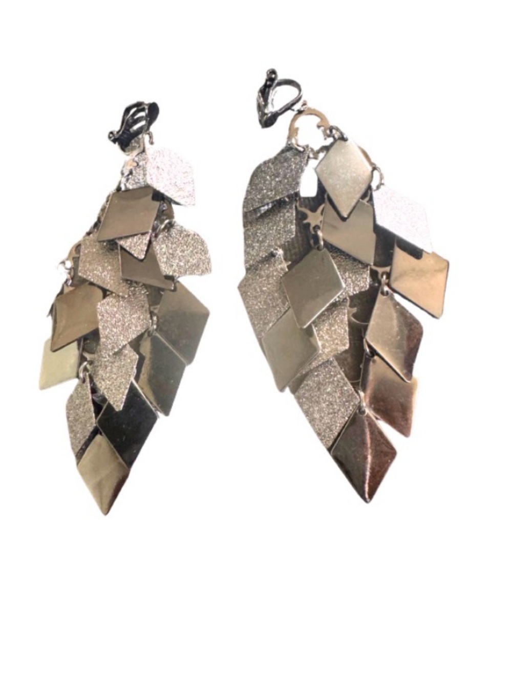 $5 Flash Sale. Mirrored Chandelier Earrings